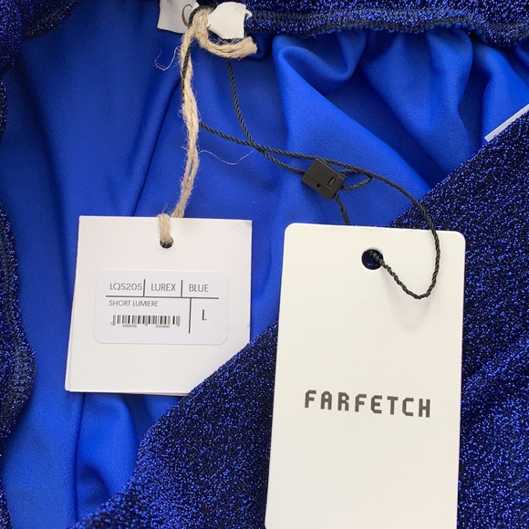 Brand new oseree lumiere high waist shorts sz L - Picture 9 of 9